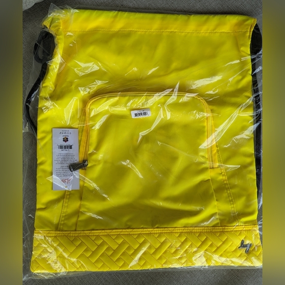 Lug Jumping Jack Drawstring Backpack - Yellow - Picture 3 of 7